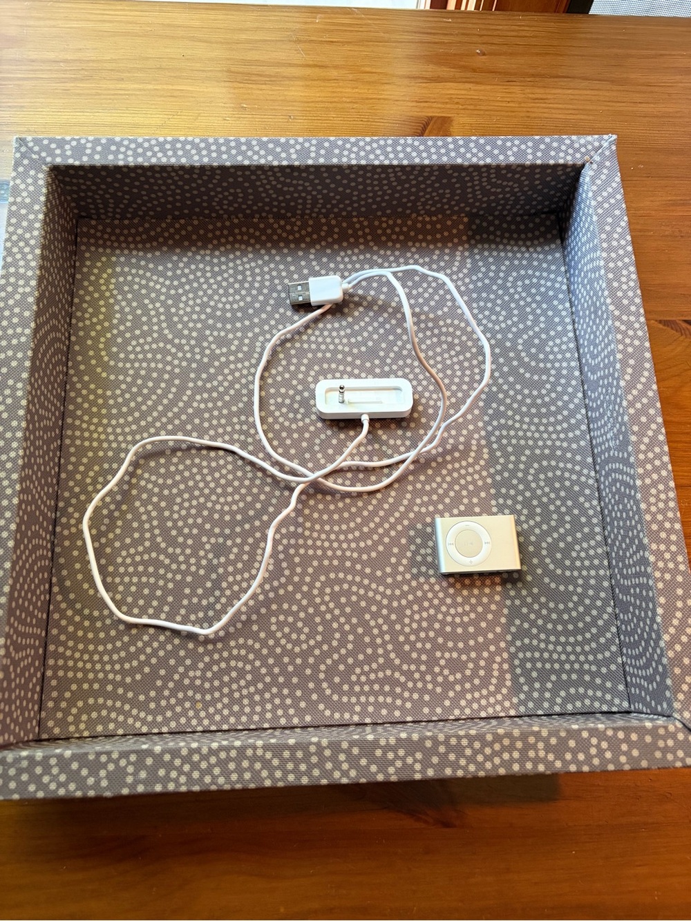 iPod shuffle silver